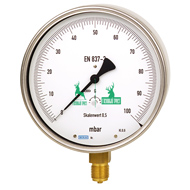 Манометр - прибор контроля давления газа в газопроводе, позволяет избежать неверных решений при эксплуатации и проведении обслуживания системы